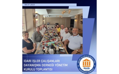 İDAİŞ YÖNETİM KURULU TOPLANTISI