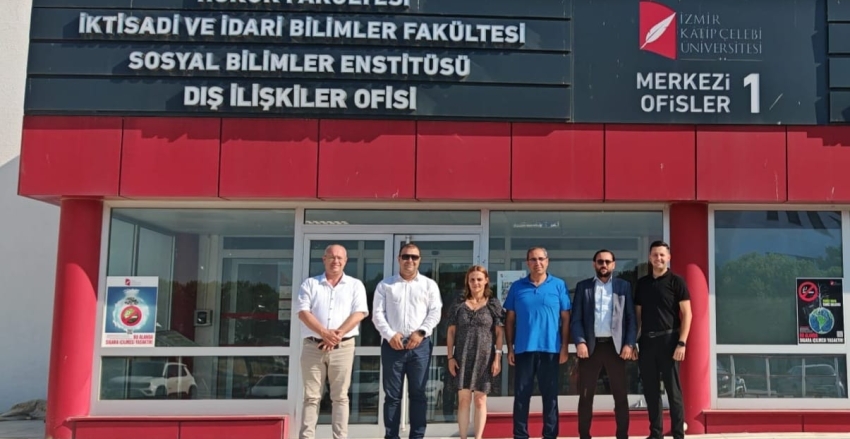 İDAİŞ Yönetimi Olarak Katip Çelebi Üniversitesi'ndeydik.